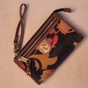 Spartina Linen Wristlet
